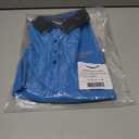 LULY YANG DSP Women's Active Polo - Long Sleeve (Blue, L)