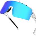 FMY Polarized Cycling Glasses Sports Sunglasses,UV400 Protection Eyewear Baseball Running Fishing for Men Women Youth