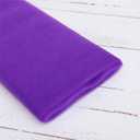 Threadart Premium Soft Tulle Bolt - 54" by 20 Yards (60 ft) Fabric - For Wedding, Parties, Costumes, and Decoration - Purple