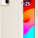 Case-Mate iPhone 15 Plus Case - Silicone Beige [12ft Drop Protection] [Compatible with MagSafe] Magnetic Cover with Soft Silicone Material for iPhone 15 Plus 6.7", Anti-Scratch, Shockproof, Slim
