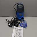 Sump Pump 1HP Submersible Clean Dirty Water Pump 3700GPH Portable Draining Pumps for Pool Hot Tubs Basement Water Transfer, Light Blue