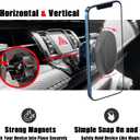 Car Phone Holder Stand Mount Only for (Toyota RAV4 2019 - 2024 Premium XLE, Adventure, TRD Off-Road, Limited, Hybrid XSE) Must with Adjustment Wheel, Otherwise Not Fit, for Example not fit XLE, LE, SE