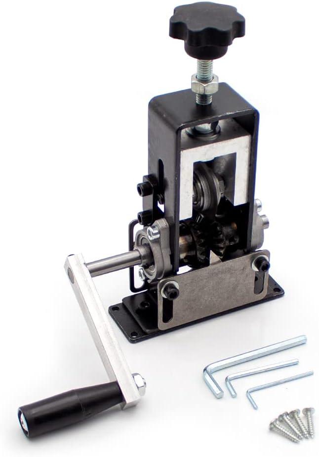 iDili Small Wire Stripping Machine Can Be Connected to The Electric Drill Hand Crank Waste Wire Peeling Machine Cable Stripper