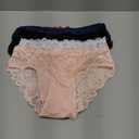 everyjoys Sexy Underwear Lace Panties for Women Bikini Underwear Hipster Underpants Lace Soft Breathe Briefs Multipack 5-Pack (Medium)