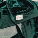 Christmas Baby Girl Outfit Christmas Tree Sleeveless Velvet Romper Jumpsuit Bell Bottom Pants Toddler Fall Clothes (12-18 Months, Green)