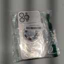 Magnetic Series Design for iPhone 13 Pro Max Case,[Compatible with MagSafe][Military Drop&Full Camera Lens Protector] Large Window Logo View Dust-Proof Matte Shockproof Cover,Gold