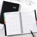 Planner 2026-2027 - Academic Planner 2026-2027, Weekly and Monthly, Jul 2026 - Jun 2027, 26-27 Planner 6.3 8.4, Notes, Thick Paper, Back Pocket, Twin-wire Binding