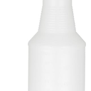 Clear Spray Bottle - 32 Oz., Adjustable Spray, Dilution Scale, Model# P-32