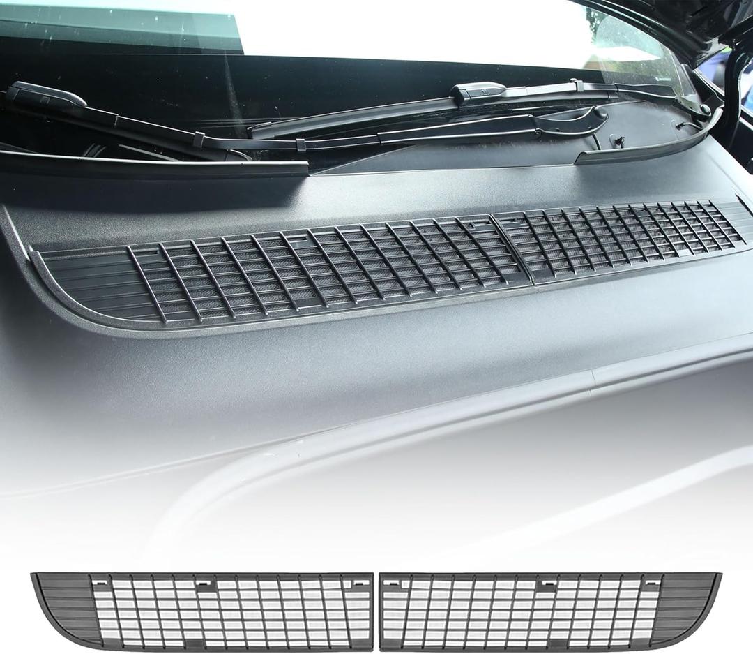 Air Intake Protective Cover Grille for Tesla Model Y 2025 2026 Juniper Air Vent Cover Air Intake Vent Grille Cover (black) Arcoche customizes exclusively (Not fit 2026 Standard)