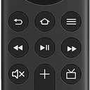 Replacement Remote Control for Fire-Smart-TV Cube, TV Stick(2nd/3rd Gen/4K/Lite/4K Max/),for Smart TV (3rd Gen/Cube),Not for Samsung/Roku TV