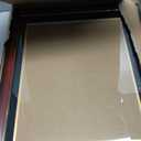 Diploma Frame 14x17 with Black Mat Fits Document, Certificate or 16x20 Picture without Mat, 17x14 Cherry Red Frame for Wall Mounting
