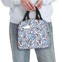 Dentist Lunch Box Dental Hygienist Lunch Bag Cute Tote Bag Insulated Lunch Bags for Women Men Work Camping Travel