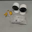 Tapo 2K 3MP Indoor/Outdoor Security Camera - Free Person/Motion/Cry Detection, Color Night Vision, IP65 Weatherproof, SD/Cloud Storage, Works w/Alexa & Google Assistant, HybridCam (2-Pack)