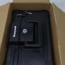 Honeywell Safes & Door Locks - Small Safe Box Chest for Home - Fireproof Safe Holds #10 Envelopes, USB Flash - Strong ABS Plastic - Document, Money Safe with Key Lock System - 0.15 CU, Black - 1101 (4.0 litre)