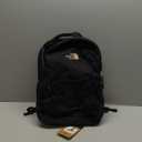 THE NORTH FACE Women's Jester Luxe Everyday Laptop Backpack, TNF Black/Burnt Coral Metallic, One Size