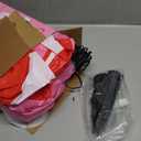 5FT Valentines Inflatables Birthday Cake Outdoor Decorations with Candles Heart, Build-in LED Lights for Happy Birthday Party Indoor Wedding Anniversary Garden Yard Lawn Dcor