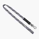Dog Friendly Co. Classic Dog Leash | Strain-Free, Shock Resistant, Prevents Jolts, Maintain Control | Durable Waterproof Material | Heavy Duty Clip & D-Ring | Grey Camo, Size Regular
