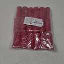 Jumbo Perm Rods 18 Pcs, Extra Large Size 3.25in/8.25cm Length, 1.38in/3.5cm Diameter, Red, Hair Rollers for Natural Hair, Home Hairdressing Tools