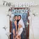 The Bridal Diaries Silver Balloons Banner Princess Diaries Bachelorette Party Decorations Bride To Be Balloons Bridal Shower Decor Wedding Engagement Party Photo Props
