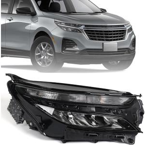 Huray LED Headlight Assembly Fit for Chevy Equinox LS 2022-2024  RH(Passenger Side)