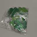 St Patricks Day Decorations  5 Pack Shamrock Clover Garland Banner  NO DIY Felt Hanging Banner for Home, Mantel, Office, Irish Party Supplies, Wall Fireplace Decor