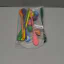 JOYIN Easter 12PCS Egg and Spoon Race Game Set, 6 Woodeen Egg and Spoons with Assorted Colors Outdoor Games, Party Favor Supplies