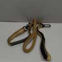 Dog Leashes for Medium Large Dogs Heavy Duty, 4-6FT Shock Absorbing No Pull Dog Leash with Advanced Easy Metal Clip, 2 Comfortable Padded Handles (Coyote Brown)