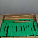 Oak 18-Slot Mail Center With Trays - Single Colors