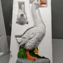 Porch Goose Garden Statue 2 Pack, Mom and Baby Goose Garden Decor, 20 Inches High Goose Statue, Big Resin Yard Decor, Outdoor Geese Figurine for Patio,Porch,Yard,Lawn Ornament, Gifts for Mom
