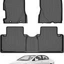 Civic Floor Mats - Car Mats for Honda Civic 2006-2011(Not Fit Coupe Model), All Weather Floor Mat for Civic Accessories, Heavy Duty Rubber Mats, Car Accessories