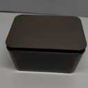 Wipes Dispenser, One-Handed Operation Wipe Holder for Baby & Adult, Seal-Designed Wipes Container for Bathroom Keep Diaper Wipes Fresh (Brown)