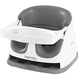 Ingenuity Baby Base 2-in-1 Seat - Slate - Booster Feeding Seat