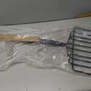 HIGHLIGHT Pitch Fork Pitchfork,10-Tine Wide 45Inch Fiberglass Manure Fork