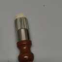 Salve Brush for Leather Furniture, Soft Nylon Bristles Wood Repair Clean Brush Gentle Polish & Wax Applicator for Leather Care