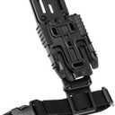 Tactical Modular Holster Adapter with QLS kit, Drop Leg Holster Platform with Leg Strap Police Gear