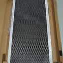 Washable Electrostatic Furnace Air Filter, MERV 8, (12" x 24" x 1") Aluminum Reusable Filter for Furnace, Central AC, and HVAC System