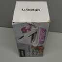 8 Blade All-in-1 Vegetable Chopper Mandoline Slicer with Container, Food Chopper, Onion Chopper, Veggie Cutter for Salad, Kitchen Gadgets Accessories Essentials, White