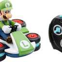 Super Mario 08988-PLY Nintendo Mario Kart 8 Luigi Mini Anti-Gravity Rc Racer 2.4Ghz, with Full Function Steering Create 360 Spins, Whiles & Drift Up To 100" Range - For Kids Ages 4 Plus