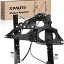 Front Driver Side Power Window Regulator with Panel Without Motor fit for 07-17 Ford Expedition Lincoln Navigator 2007 2008 2009 2010 2011 2012 2013 2014 2015 2016 2017, Left, 749-542