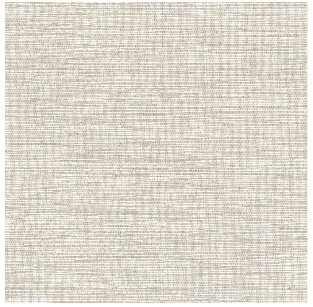 RoomMates Neutral Dimensional Grasscloth Peel and Stick Wallpaper, RMK12682PLW
