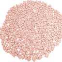 1.1LB Irregular Ceramics Mosaic Tiles, Mosaic Pieces Stones for DIY Mosaic Making Craft Hobby Arts Home Wall Decoration (Pink)