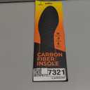 EstCarbon - Carbon Fiber Insole - 1 pc, Men 15-15.5 - Unisex Orthotic Shoe Insert - Stiff Foot Plate - Turf Toe, Hallux Rigidus, Flat Feet, Plantar Fasciitis, Mortons Extension