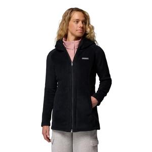 Columbia Women's Benton Springs II Long Hoodie, Black, Large