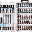 toolant Impact Driver Bit Set,52-Piece S2 Steel Screwdriver Bit Set,Hex,Torx,Phillips,Slotted,Square Bits and Nut Driver with Case