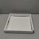 12x12 Traveler Adventure Shadow Box Frame Memory Box for Keepsakes Top Loading Shadow Keepsake Box with Slot for Concert Travel Ticket Stub Memory Wine Bottle Caps Shells Stamps, Creative Travel Gift (White)