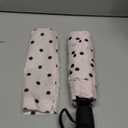 Mr. Pen- Windproof Travel Umbrella, Automatic Umbrellas for Rain, Compact (Polka Dots)