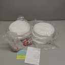 8-Pack 7.5Inch LED Ceiling Lights, 5 Colors Selectable Flush Mount Ceiling Lights, Ultra Thin LED Ceiling Lights Fixtures 0.87Inch for Dinning Room (White)