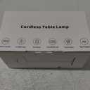 2 Pack Cordless Table Lamp, 5000mAh Portable Rechargeable Table Lamp, 3 Color Modes Stepless Dimming Table Light with Memory Function, for Dinner, Patio, Home, Restaurant.(Gold)