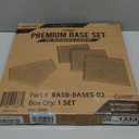 GoSports Baseball & Softball 4 Piece Premium Base Set - Heavy-Duty for Athletes