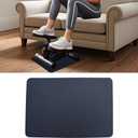 Double-Sided Non Slip Mat for Stepper Exercise Machine & Under Desk Mini Elliptical Exercise Equipment, Small Workout Floor Protection Mat for Seated Pedal Exerciser, Indoor Cycling Bike